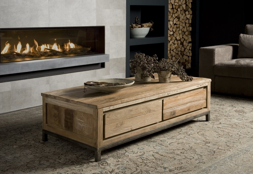 Couchtisch Veneti&euml; mit Schubladen