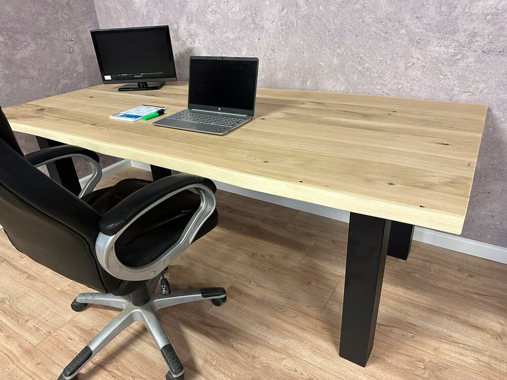 Schreibtisch massivholz Eiche