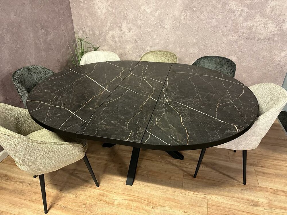 runder ausziehbarer esstisch