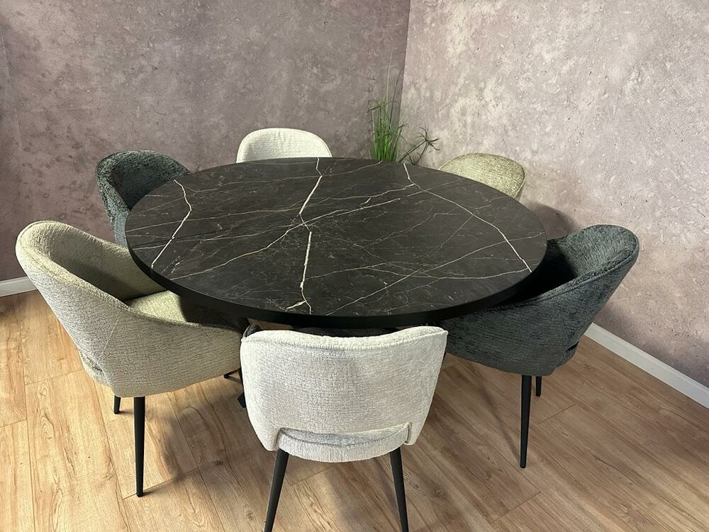 ausziehbarer esstisch rund