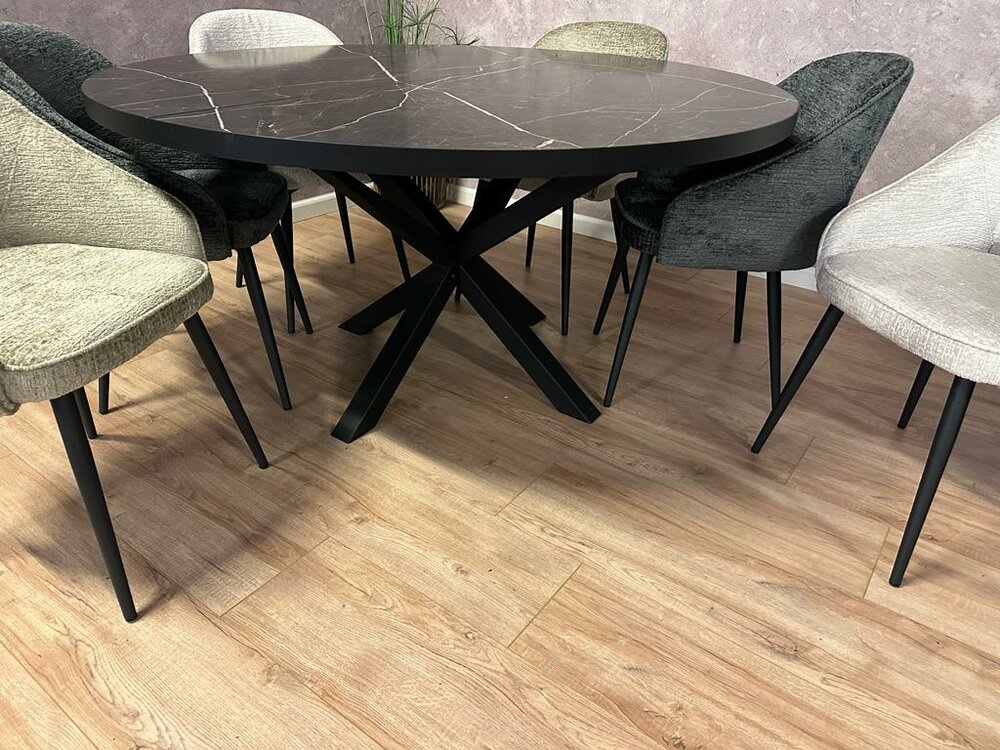 moderner runder esstisch ausziehbar