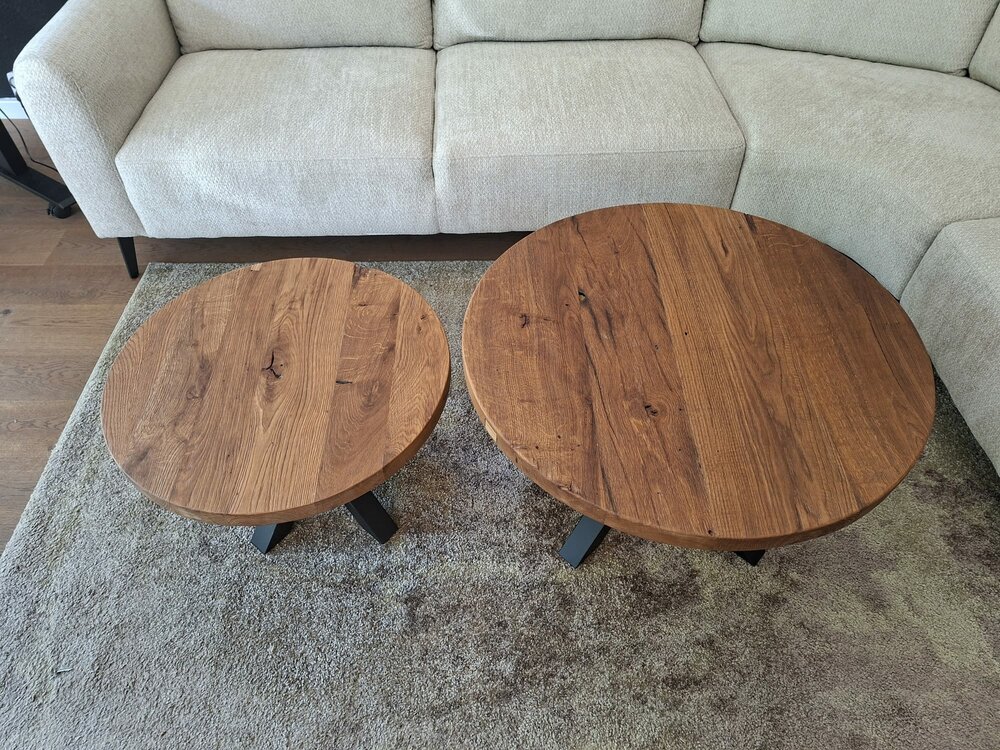 Couchtisch Set Roma rund