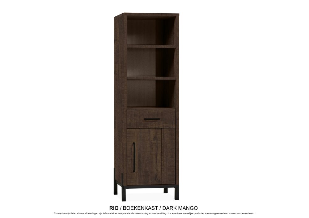 B&uuml;cherschrank Rino