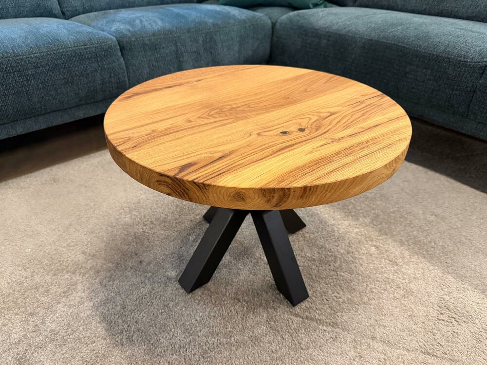 sofatisch holz rund