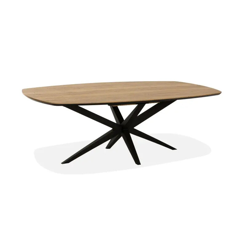 Esstisch Jabbi D&auml;nisch Oval - Ausziehbar