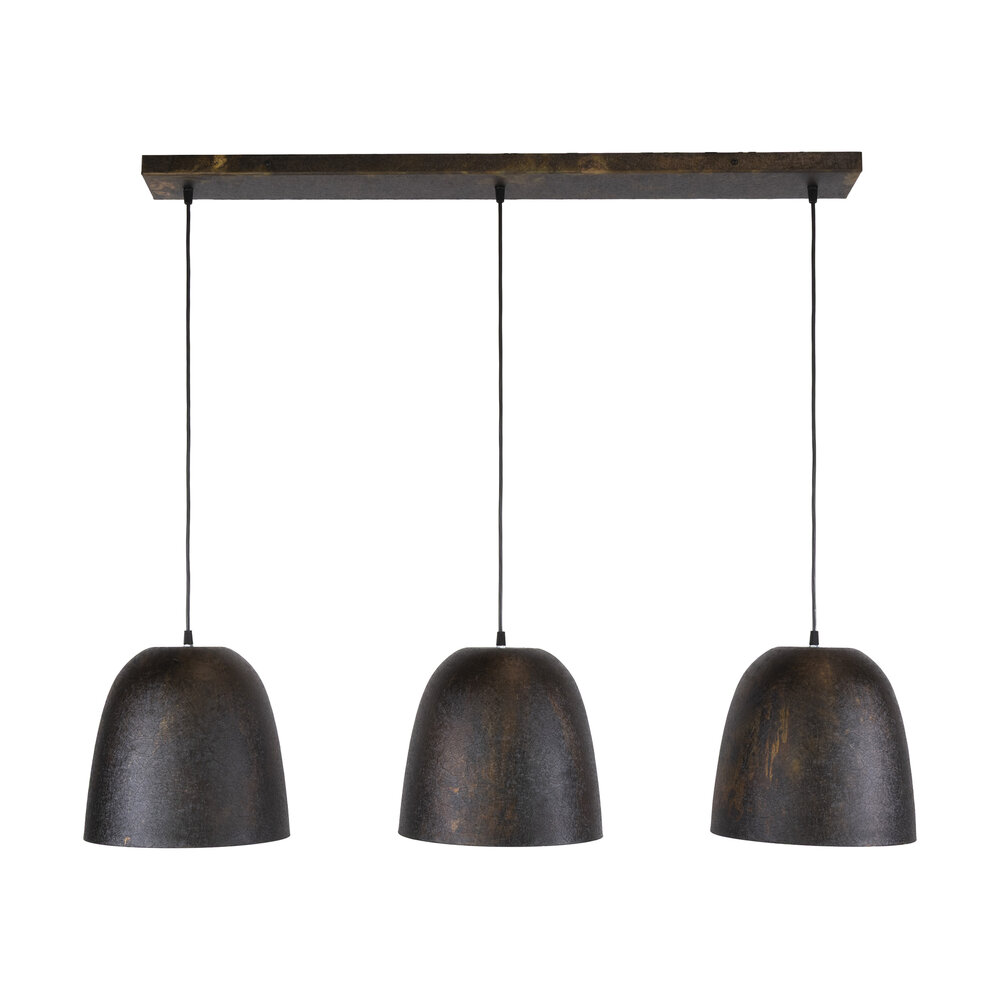 Pendelleuchte Nova 3-Fassungen / Smoked brown