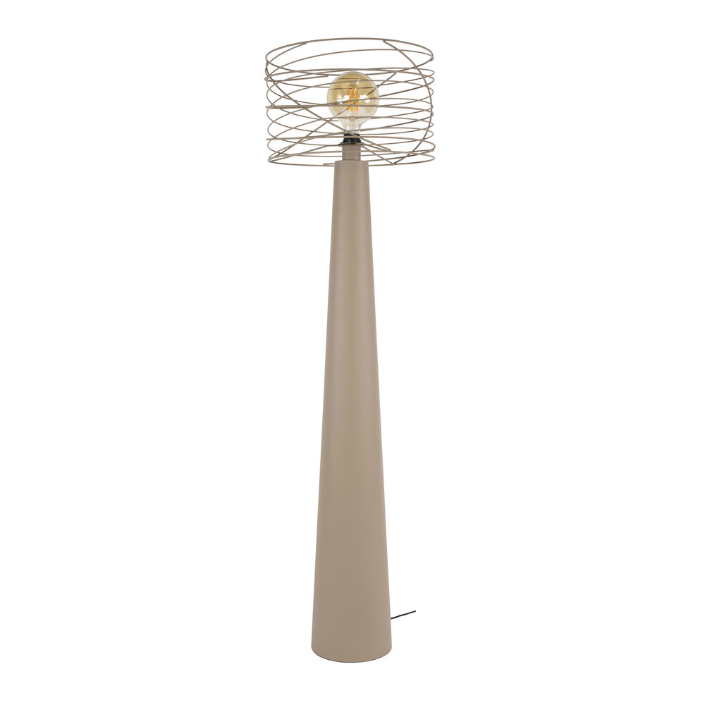 Stehleuchte Curl 1-Fassung / Beige