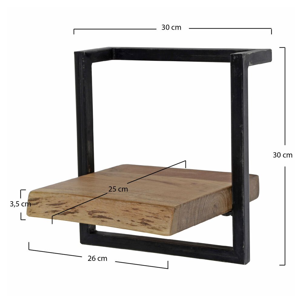 Wandregal Edge Frame 30