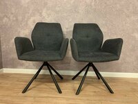 drehbare esszimmerst&uuml;hle mit armlehne