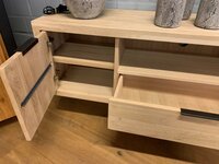 TV-H&auml;ngeschrank "Capri" aus Eichenholz