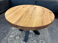 Couchtisch Eichen rund