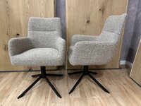 Essstuhl drehbar webstoff