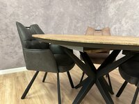 Ausziehbarer runde Tisch