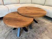 couchtisch holz rund