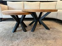 Couchtisch set rund holz