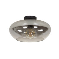 Deckenleuchte Elevate 1-Fassung / Smoke grey Glas