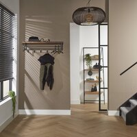 Garderobe Daytona Hutablage 6 Haken / Massiv Saja
