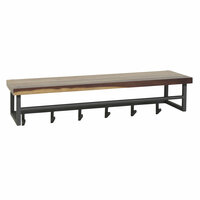 Garderobe Daytona Hutablage 6 Haken / Massiv Saja
