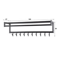Garderobe Tubo 10H
