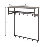 Garderobe Tenaro 2x6H
