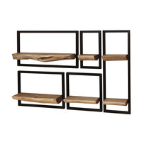Wandregal Edge Frame 5er set