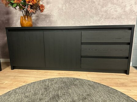 sideboard schwarz