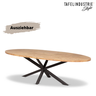tisch oval ausziehbar