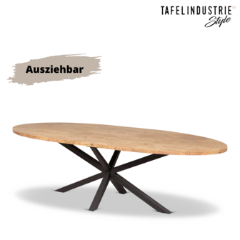 Ausziehbare Esstisch Oval