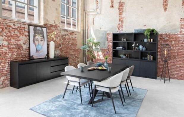 highboard industrial schwarz