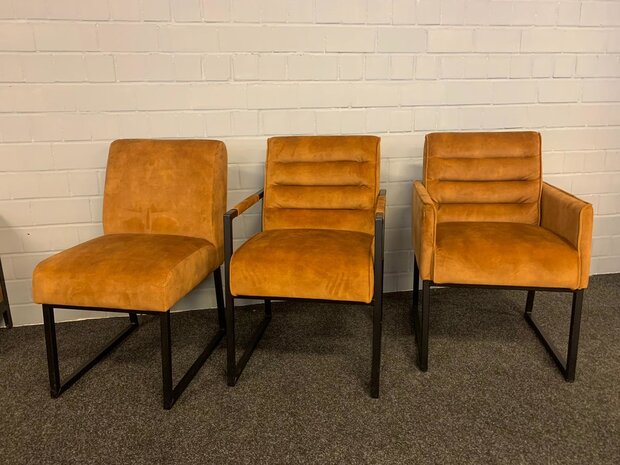 esszimmerst&uuml;hle gold samt