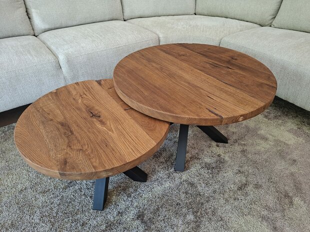 Couchtisch Set Roma rund