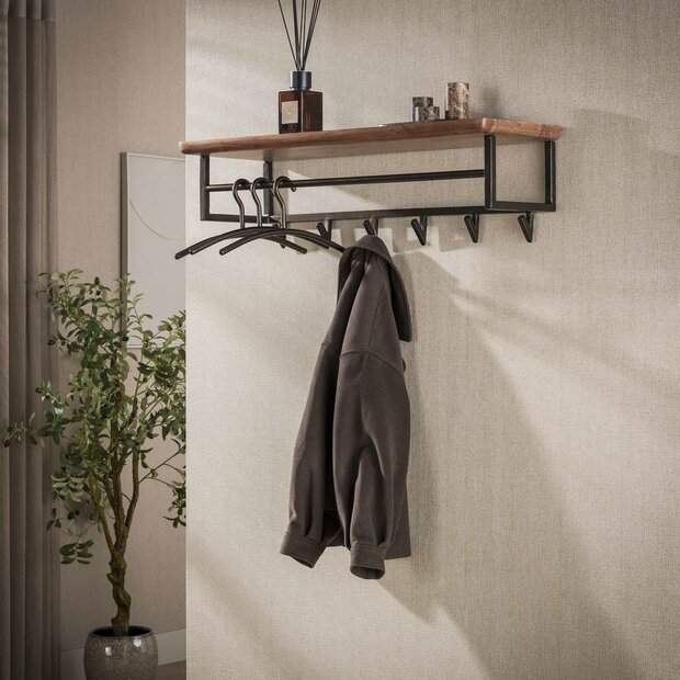 Garderobe Edge Curve 6 Haken