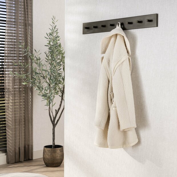 Garderobe Terra 8 Haken - Drift brown