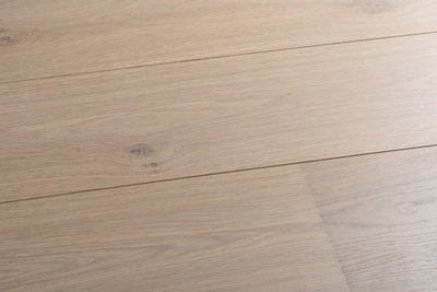 Parkett Boden Ecoline - Eichen doppelt geräuchert Weiß